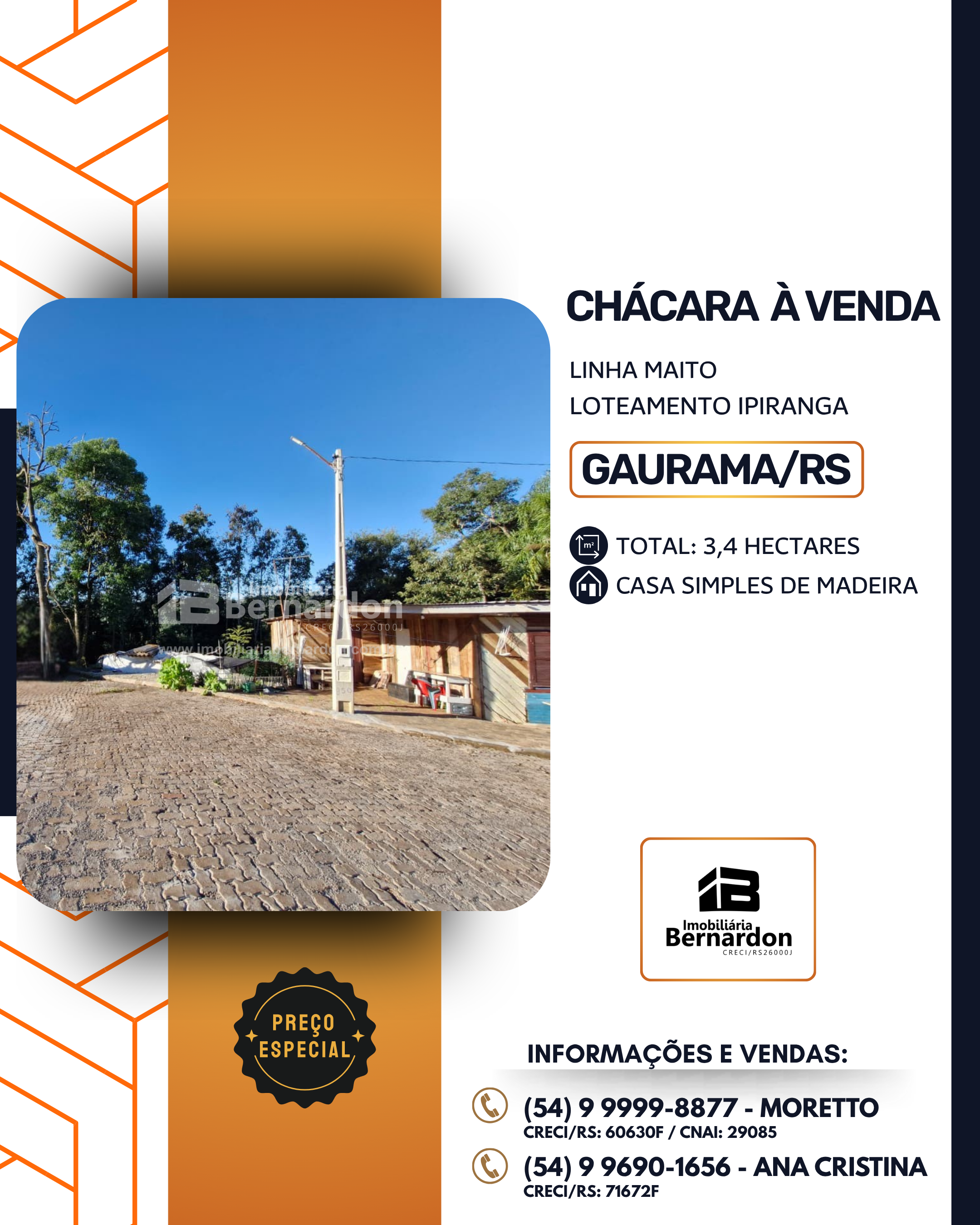 Imagem: Área rural próxima a cidade.