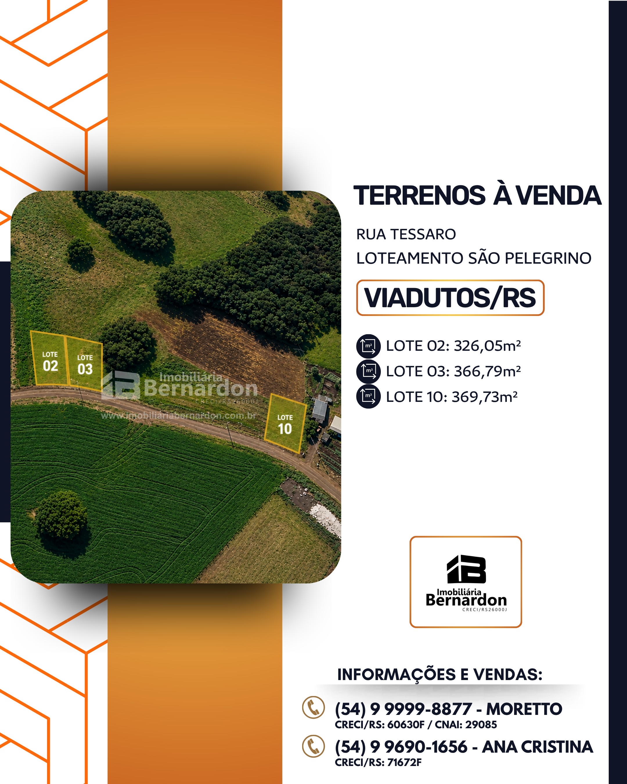 Imagem: Terrenos Loteamento São Pelegrino.